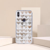 Premium Bronzed Heart iPhone Case