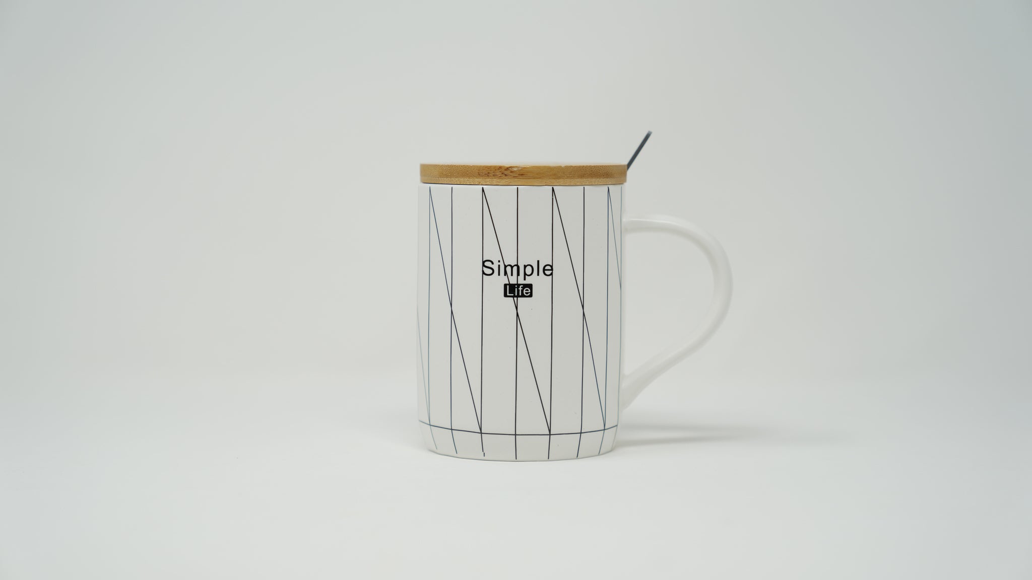 HK BASICS | Simple Life Black & White Mugs l Rs.450 - HK BASICS