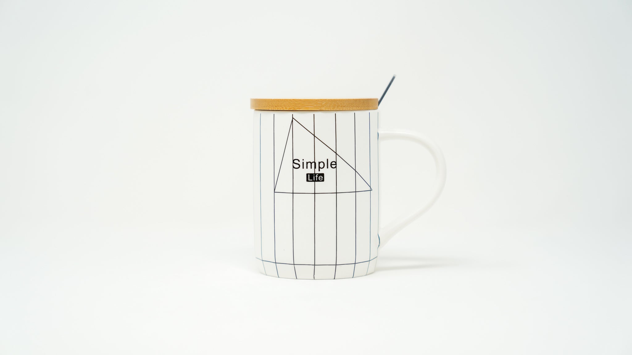 HK BASICS | Simple Life Black & White Mugs l Rs.450 - HK BASICS