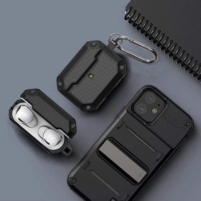 Solid Texture Military Grade AirPod Case