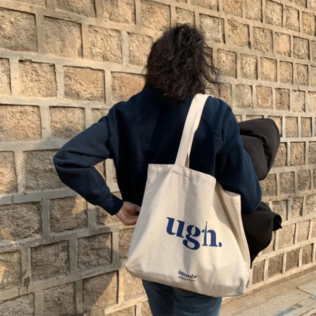 Canvas "Ugh" Tote Bag