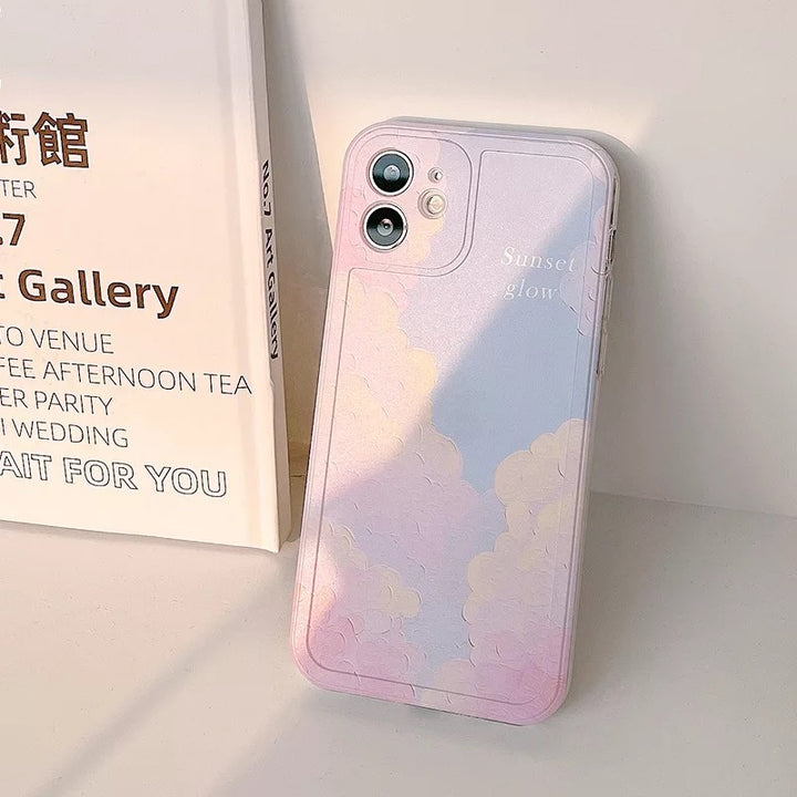 Sunset glow iphone case