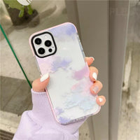 Pastel Clouds Shockproof iPhone Case