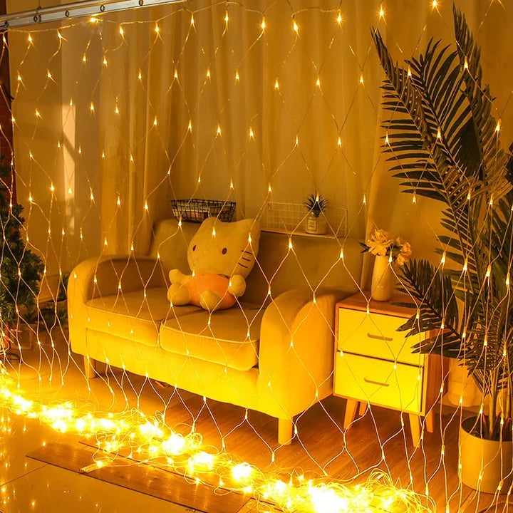 LED String Mesh Net Lights home decor