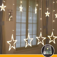 Starry Festive Curtain Lights | Pixel LED